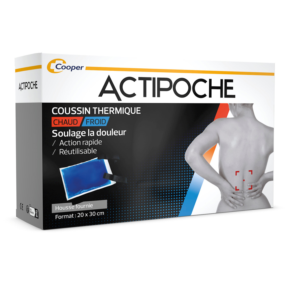 Actipoche Cuscino termico caldo-freddo 20x30cm