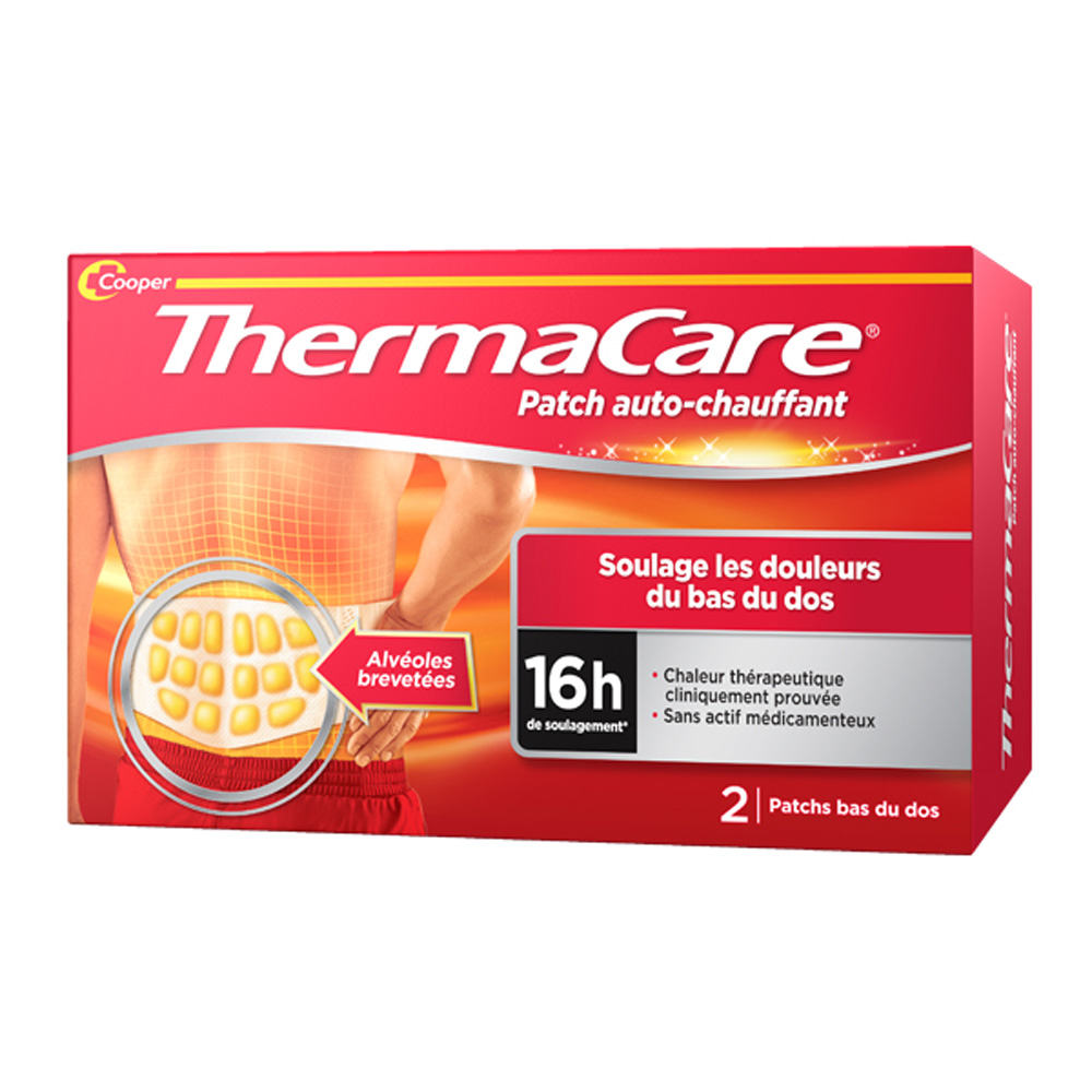 Thermacare Toppa posteriore autoriscaldante x2