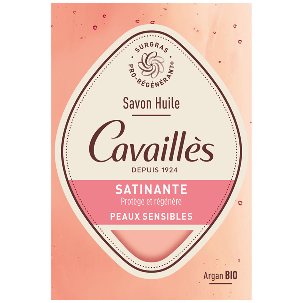 Cavaillès Surgras Pro-rigenerante Sapone all'olio di raso 100g