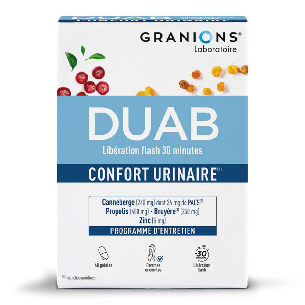 Granions Duab per il comfort urinario 60 Geluli