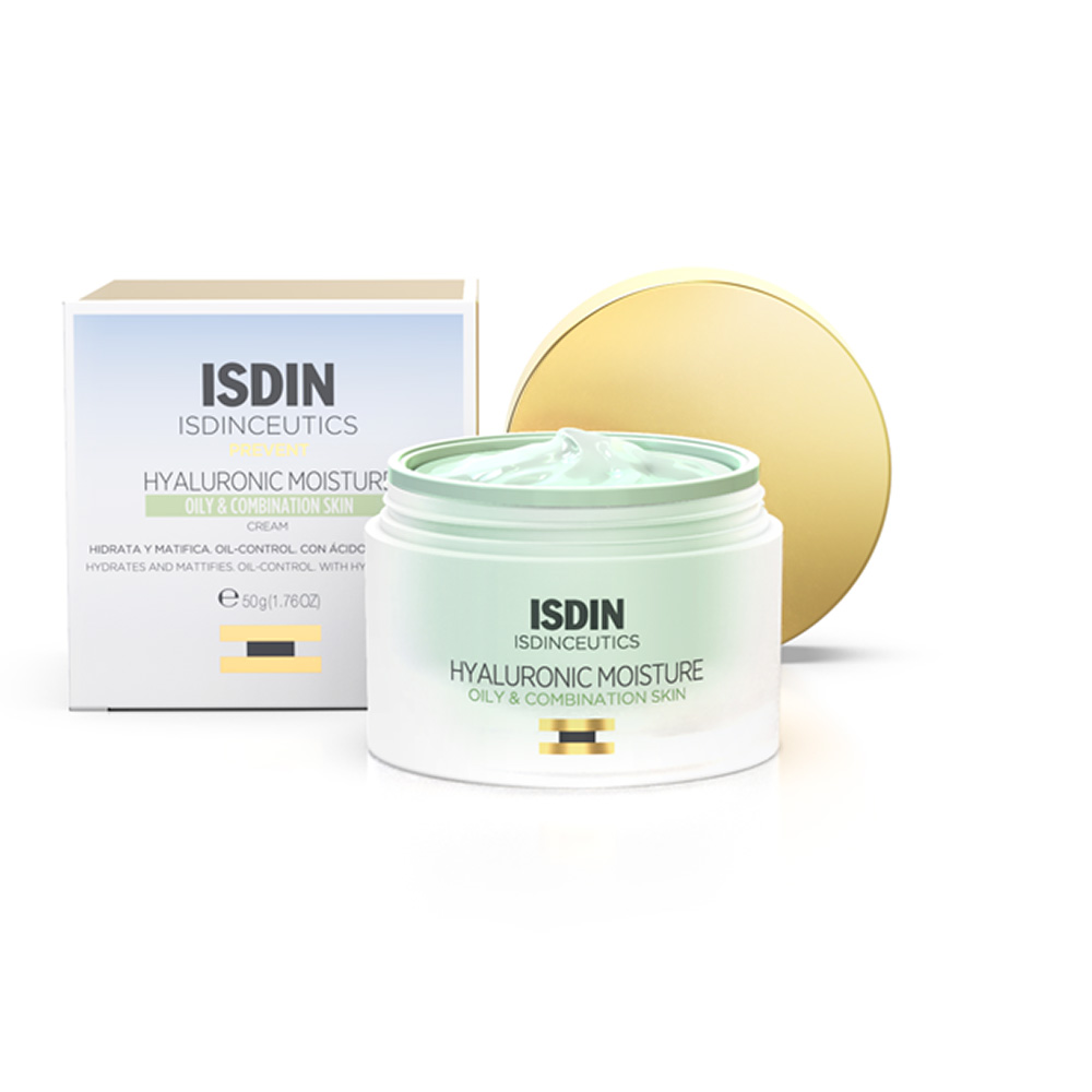 Isdin Hyaluronic Moisture Crema viso idratante anti-età 50g