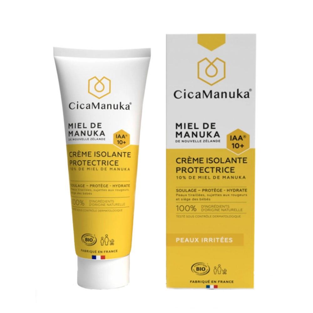 Cica Manuka Crema isolante protettiva bio al miele di Manuka IAA10+ per pelli irritate 75ml