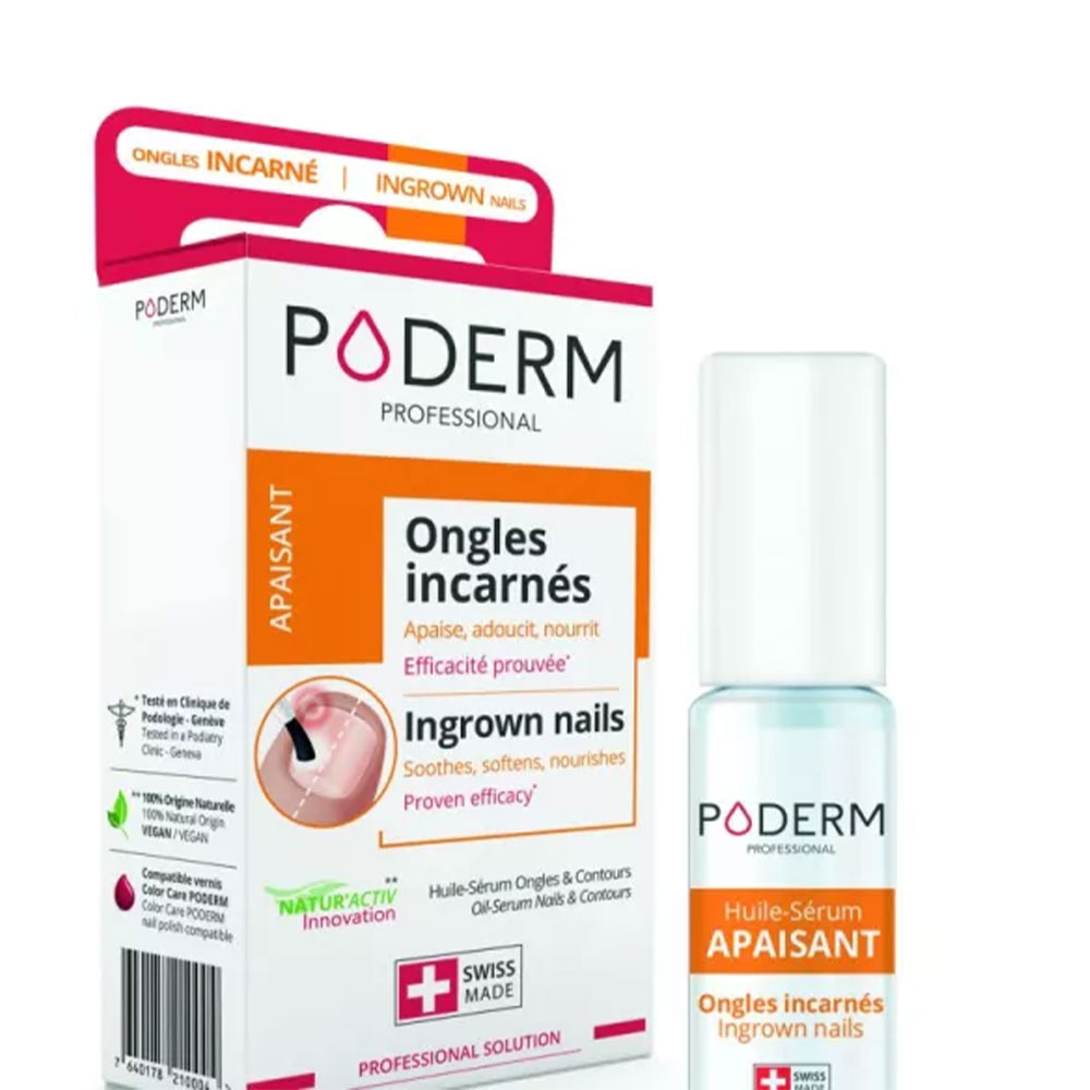 Poderm Siero olio lenitivo per unghie sensibili Ongles Incarnés 8ml