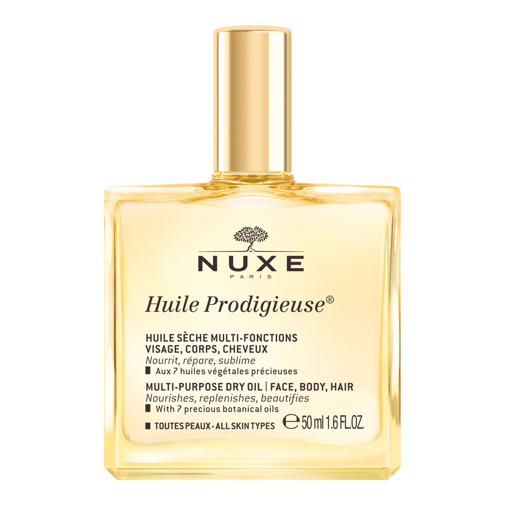 Nuxe Huile Prodigieuse Olio Secco Multi-funzione Per Viso, Corpo e Capelli Visage Corps Et Cheveux 50ml