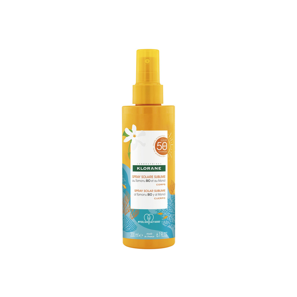 Klorane Spray Solare Sublime Spf50 200 ml