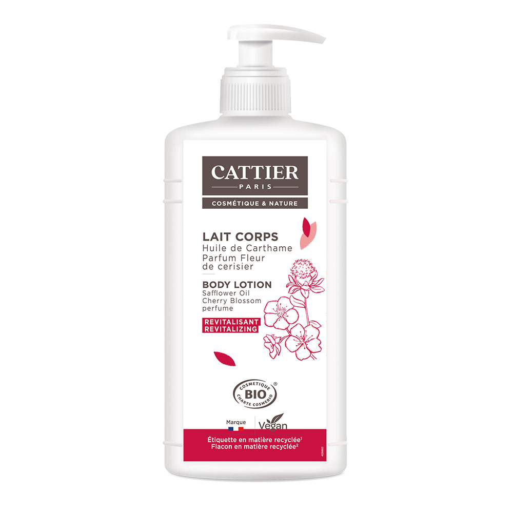 Cattier Rivitalizzante Latte per il corpo profumo di fiori di ciliegio 500ml