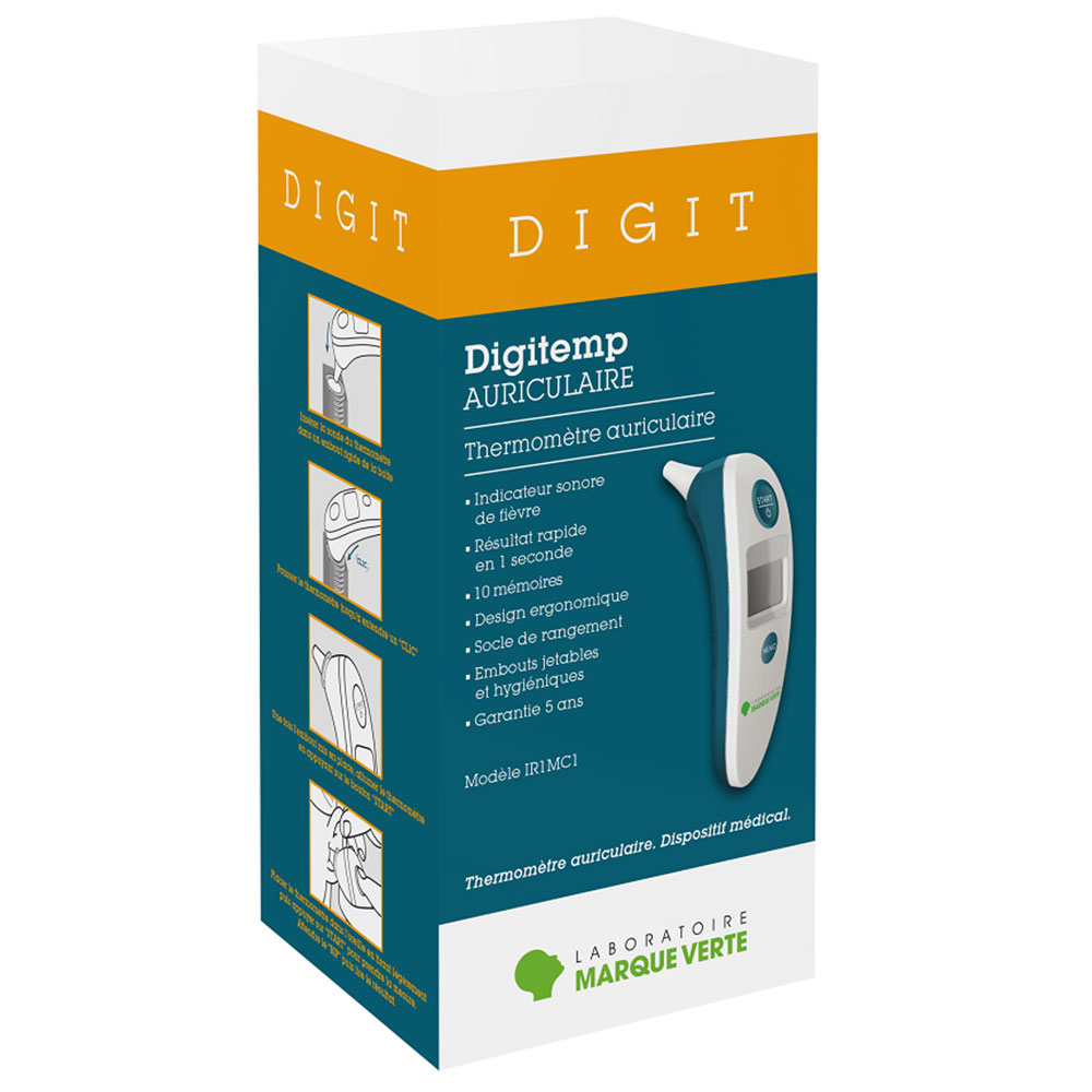 Digit Termometro auricolare Digitemp