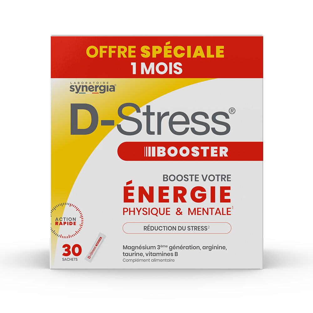 Synergia D-stress Booster energia fisica e mentale 30 bustine
