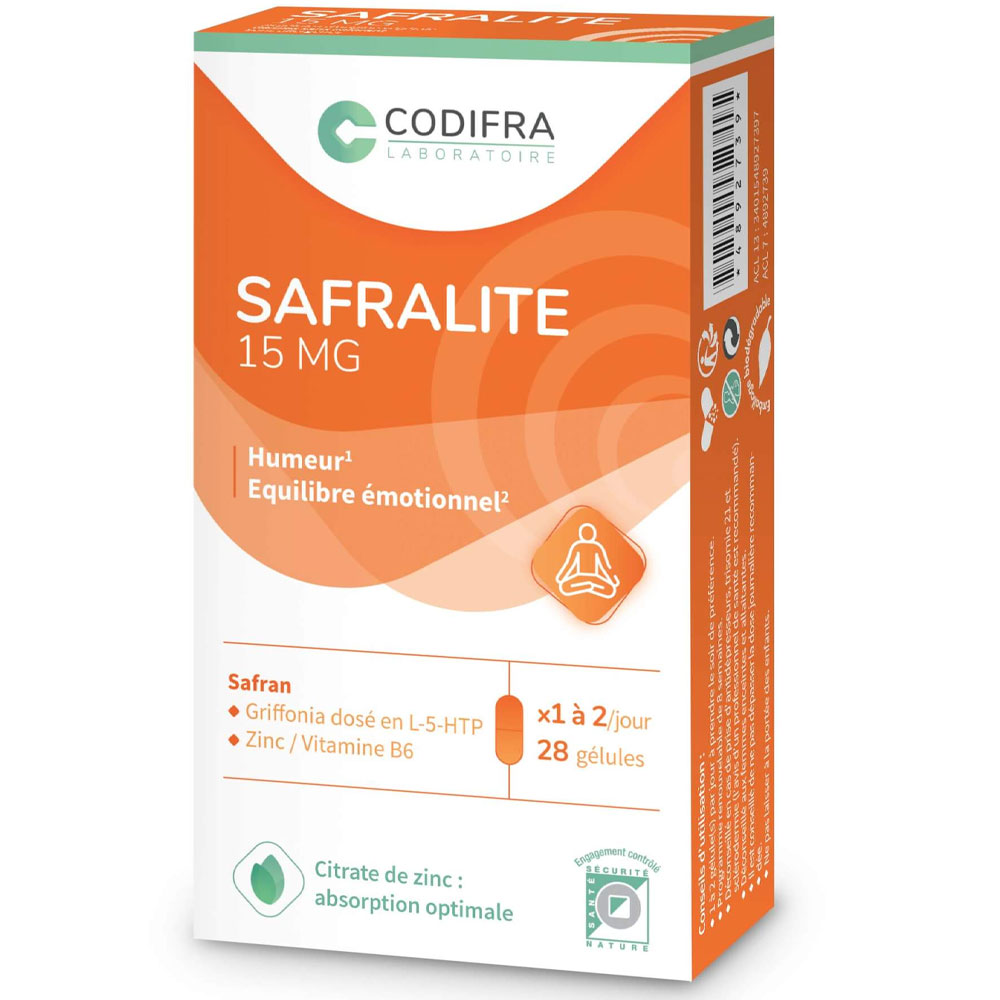 Codifra Safralite 15 mg Umore ed Equilibrio Emozionale 28 Capsule