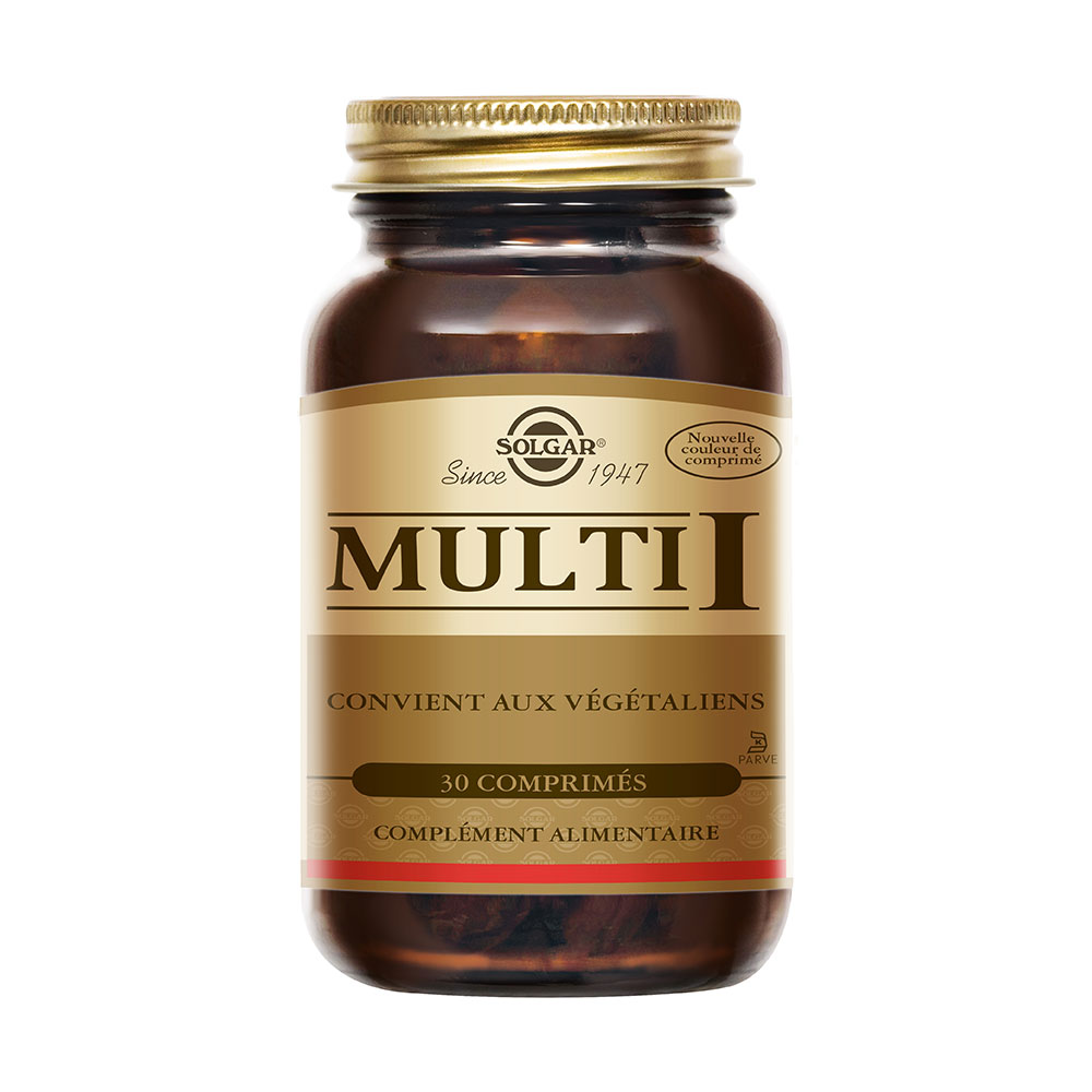Solgar Multi I multivitamine vitalità ed energia 30 compresse