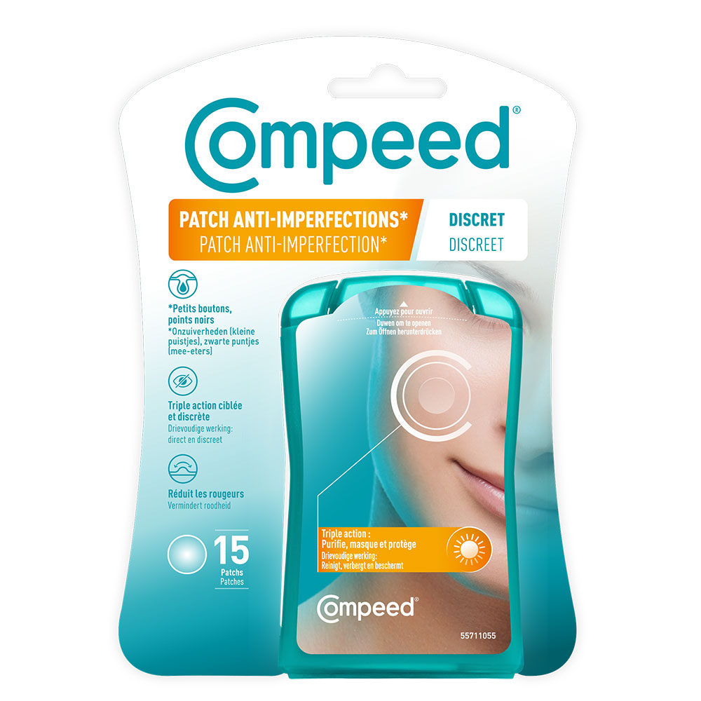 Compeed Cerotti anti-imperfezioni discreti 15 unità