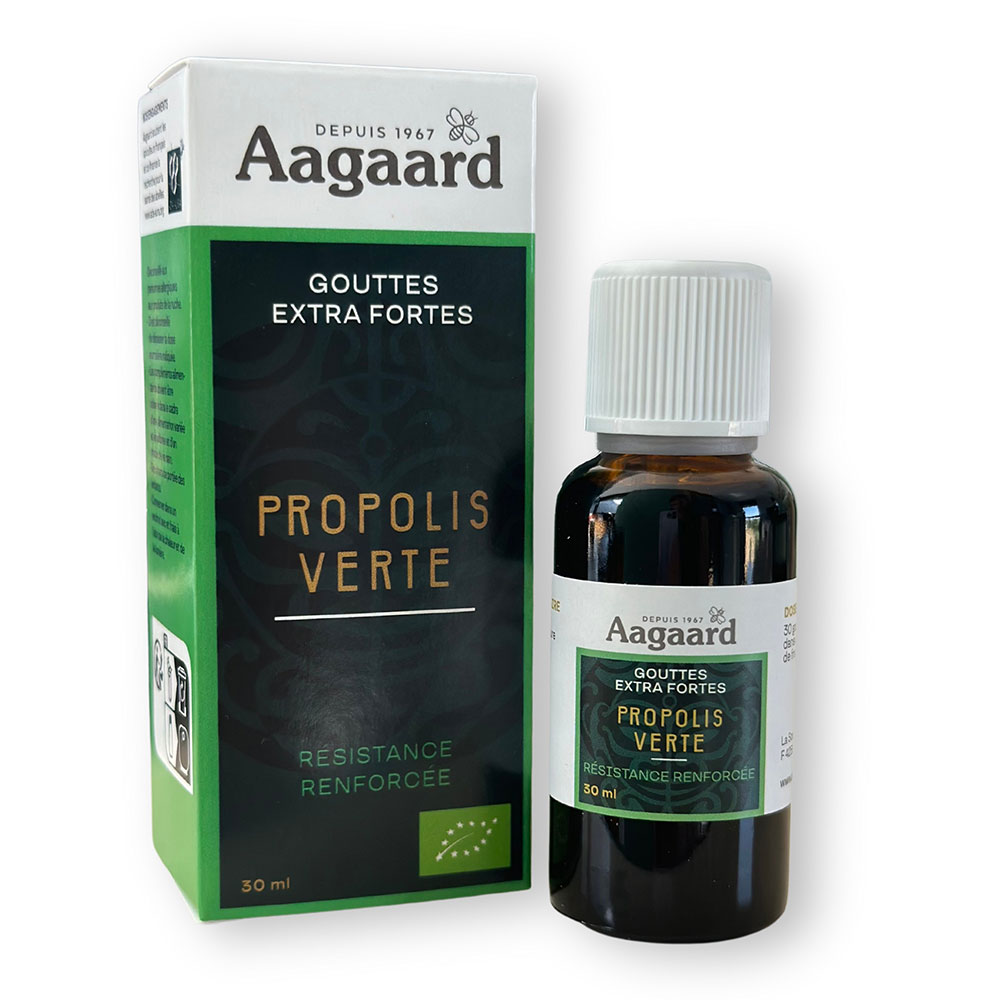Aagaard Propoli Verde Extra Strength gocce biologiche 30ml
