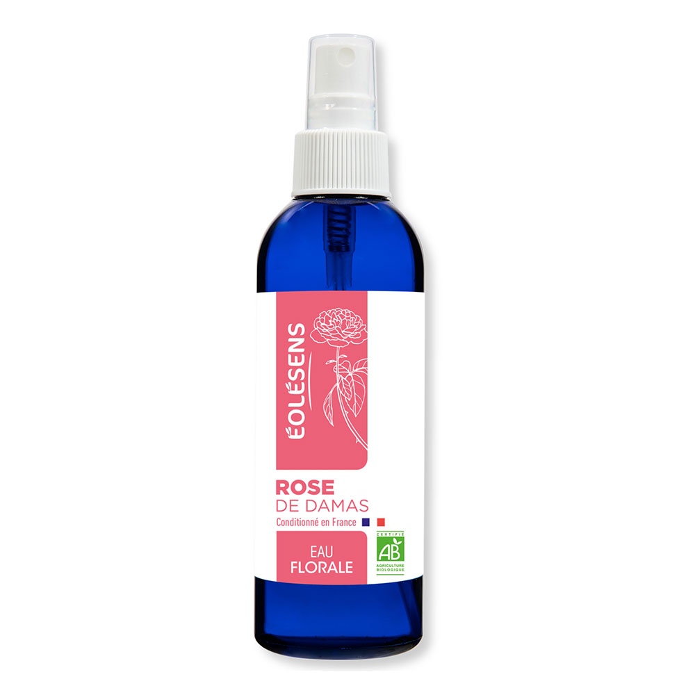 Eolesens Acqua floreale di rosa damascena biologica Pelle secca 200 ml