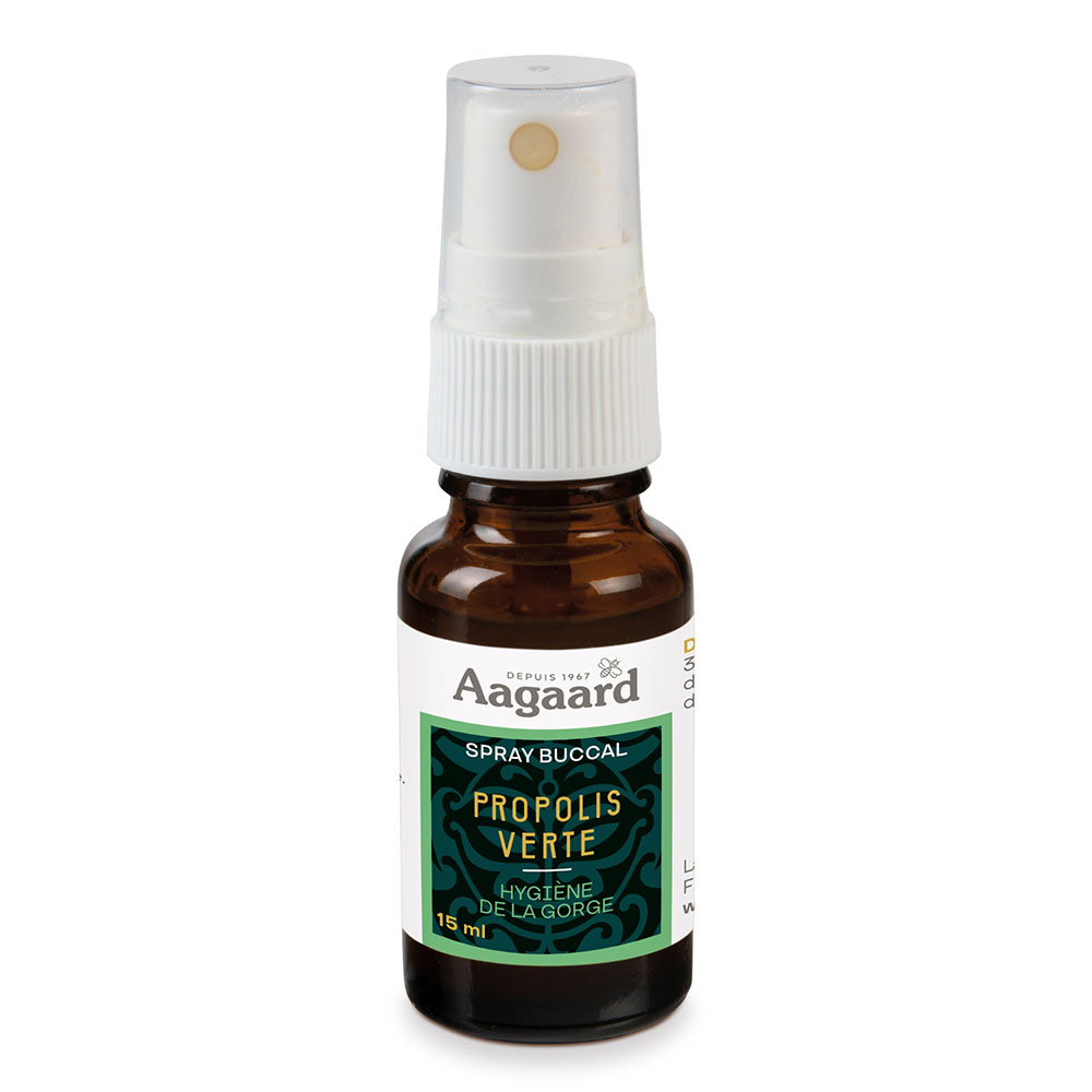 Aagaard Propoli Verde Spray orale al miele di Manuka 15 ml