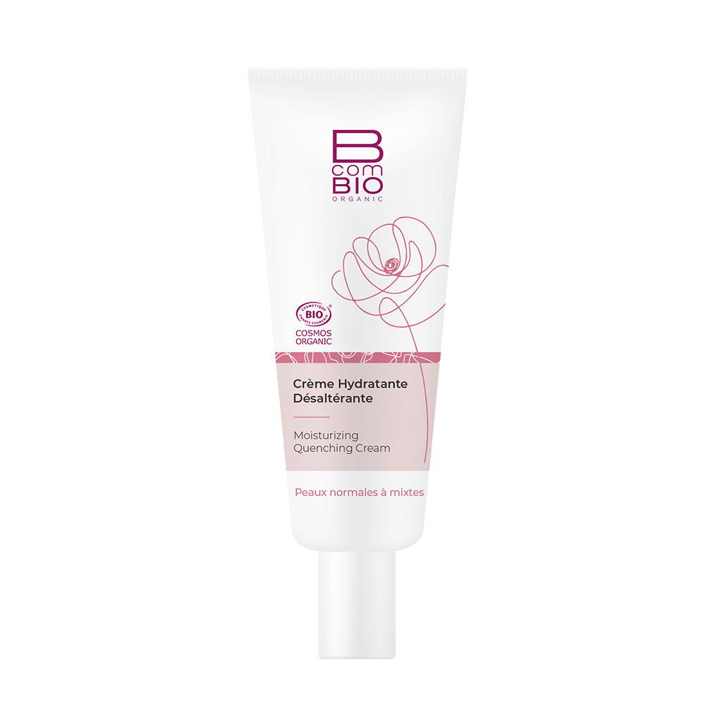 Bcombio Crema idratante biologica desalinizzante bio per pelli normali e miste 50ml