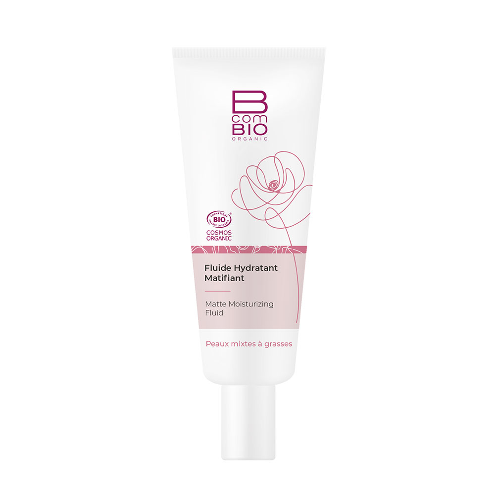 Bcombio Fluido opacizzante Bio per pelli da miste a grasse 50ml