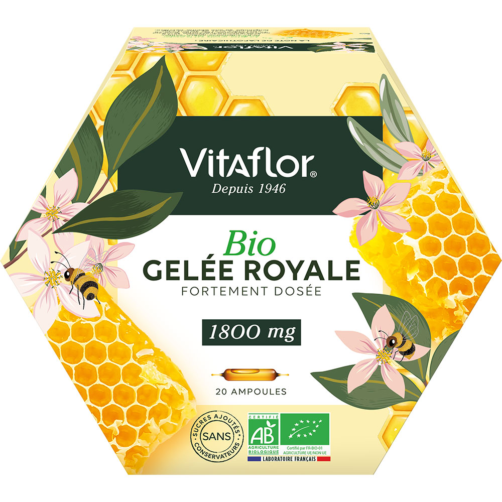 Vitaflor Pappa Reale Biologica 1800mg 20 lampadine