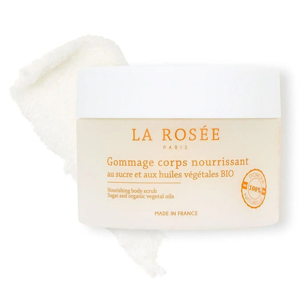 LA ROSÉE Scrub nutriente per il corpo Au Sucre et Huiles Végétales Bio 200g