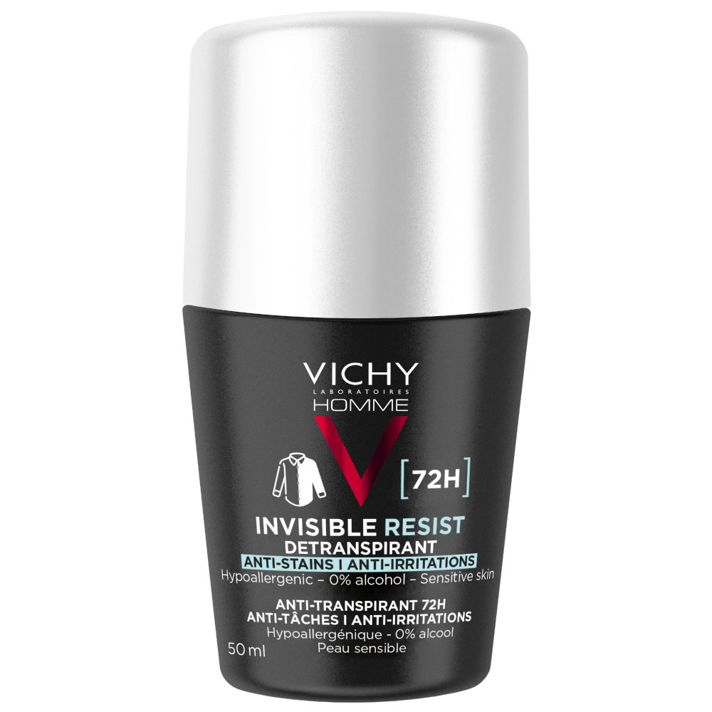 Vichy Uomo Invisible Resist Deodorante antitraspirante Efficacia 72h Controllo Estremo 50ml