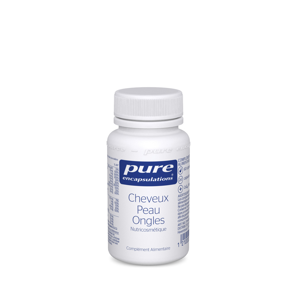 Pure Encapsulations Capelli Pelle Unghie 60 capsule