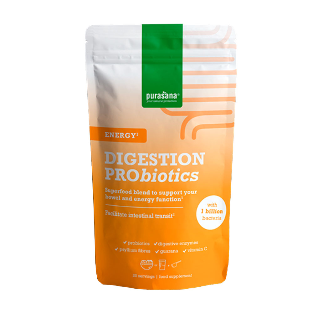 Purasana Digestion PRObiotics energia e vitalità 140g