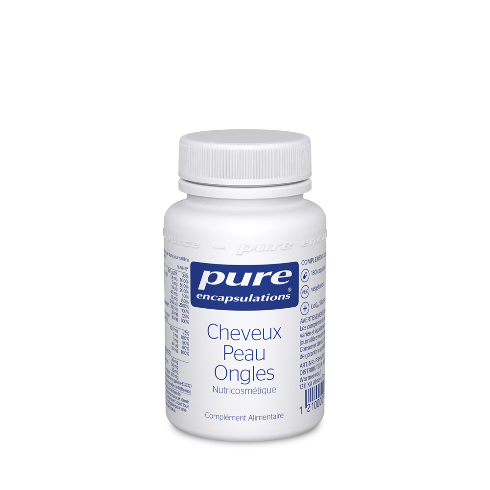 Pure Encapsulations Capelli pelle unghie 180 capsule