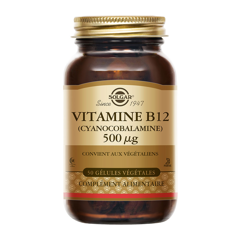 Solgar Vitamina B12 cianocobalamina per energia e vitalità 50 Capsule vegetali