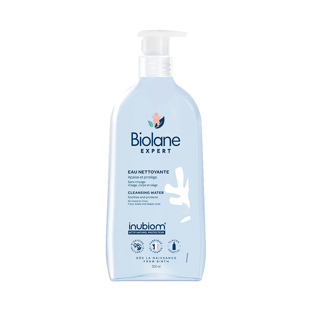 Biolane Esperto Acqua Detergente per Bambini Peaux Sensibles 500ml