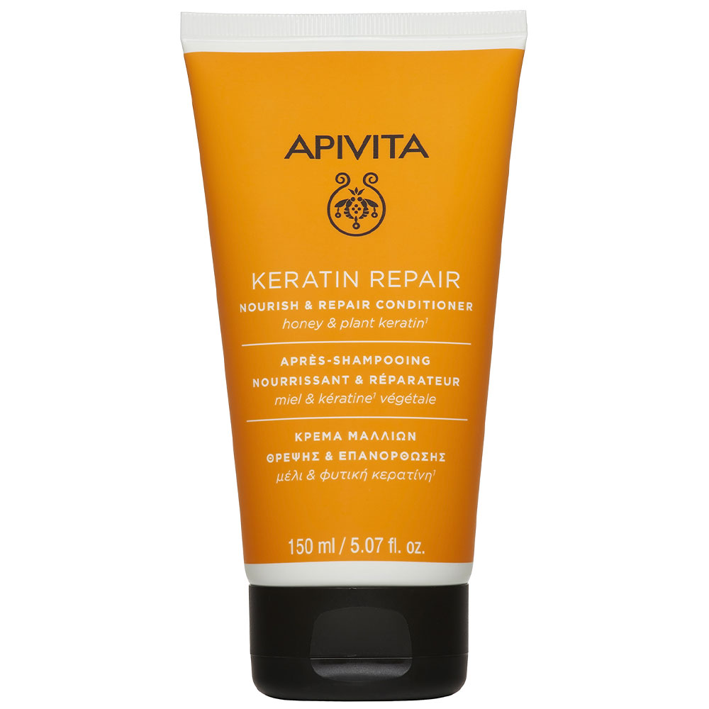 Apivita Keratin Repair Balsamo nutriente e riparatore capelli secchi e danneggiati 150 ml