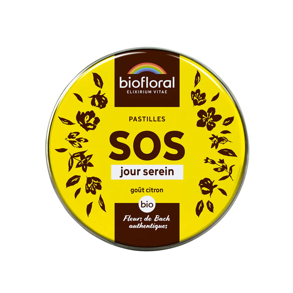 Biofloral Pastiglie SOS Giorno Sereno Bio Gusto Limone 50g