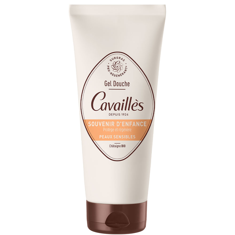 Cavaillès Surgras Pro-rigenerante Gel doccia profumo d’infanzia 200 ml