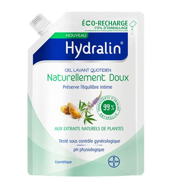 Hydralin Uso Quotidiano Eco-Refill Gel detergente naturalmente delicato 400 ml