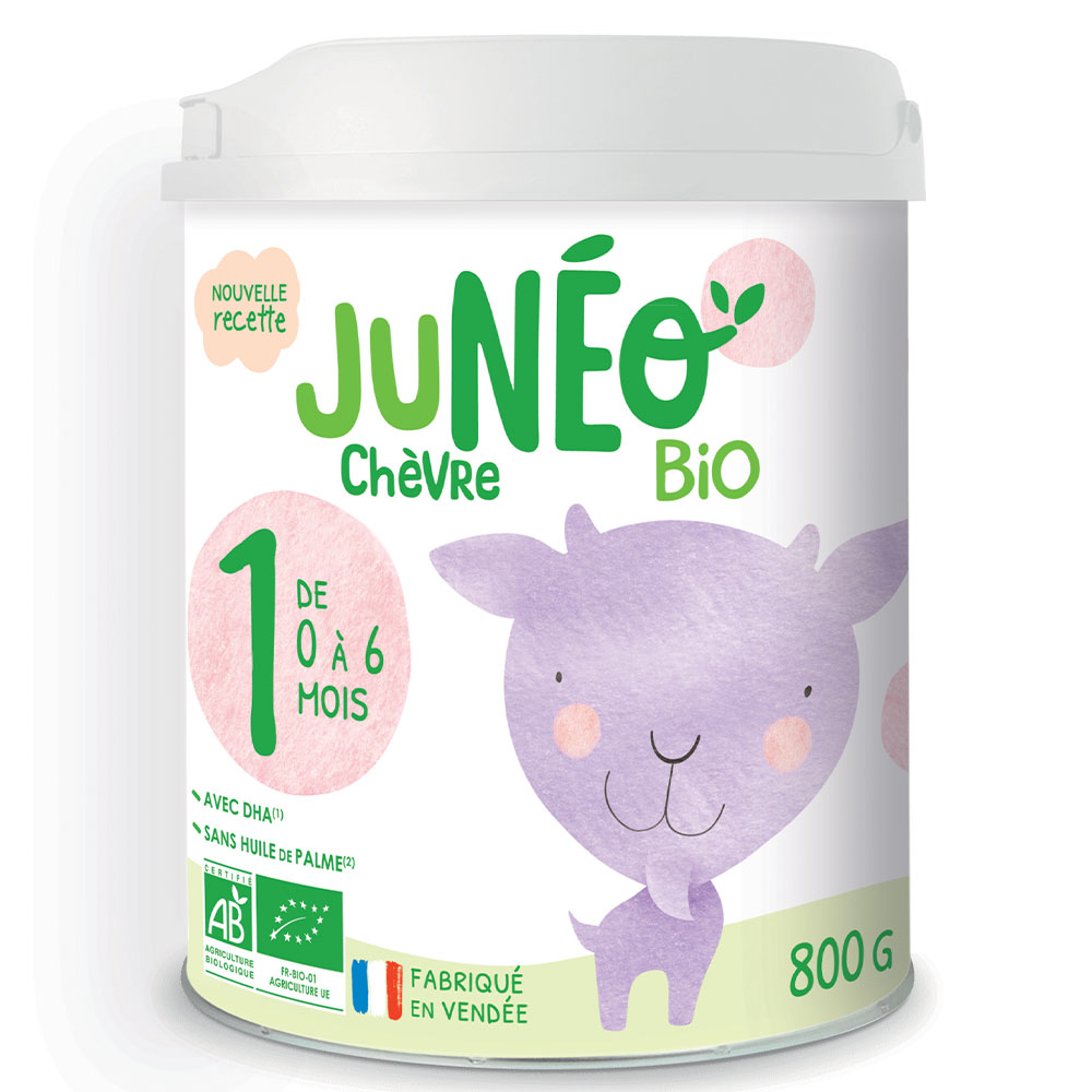 Juneo Capra Latte per lattanti bio prima età da 0 a 6 mesi 800g