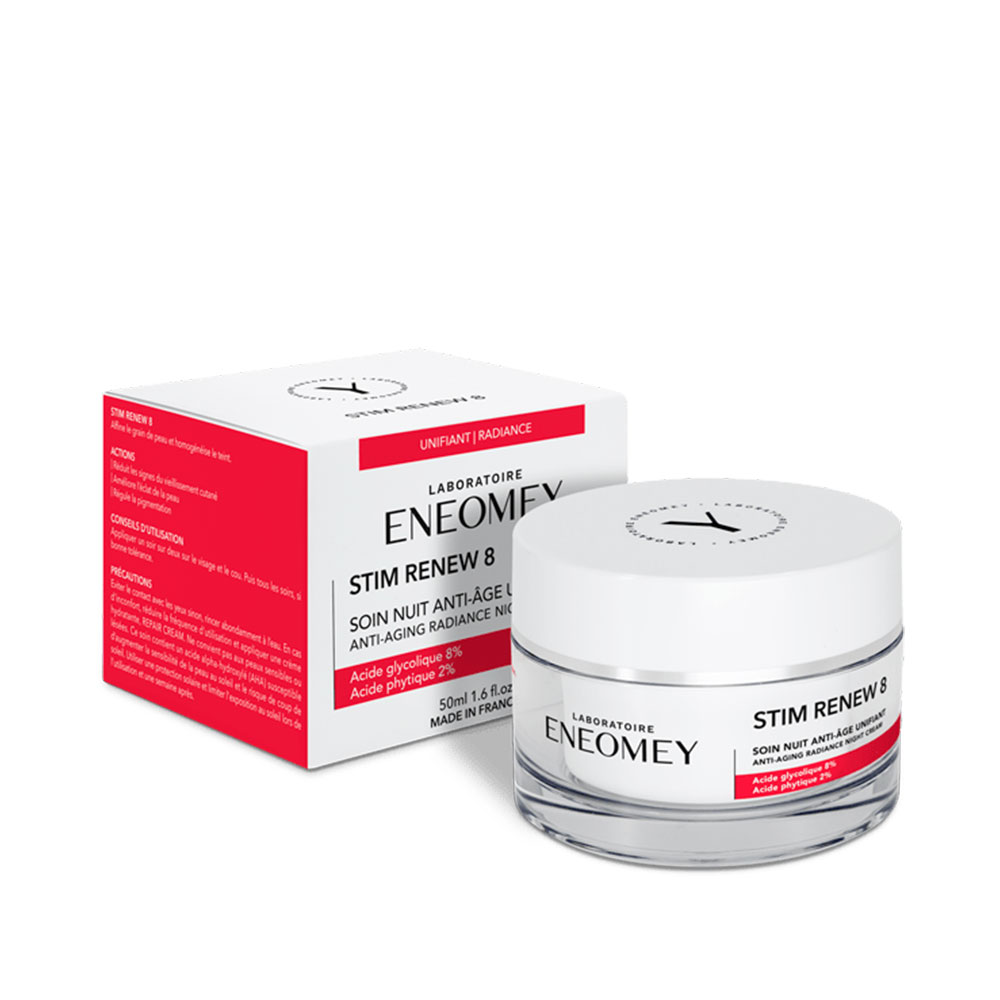 Eneomey Anti-età Unificante Trattamento notte anti-età uniformante Stim Renew 8 50 ml