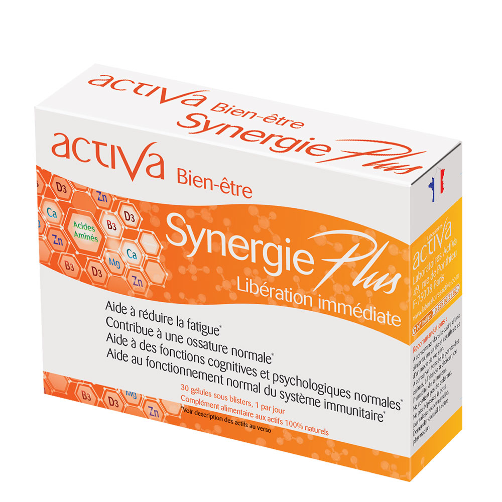 Activa Benessere Synergie Plus Libération immédiate 30 capsule