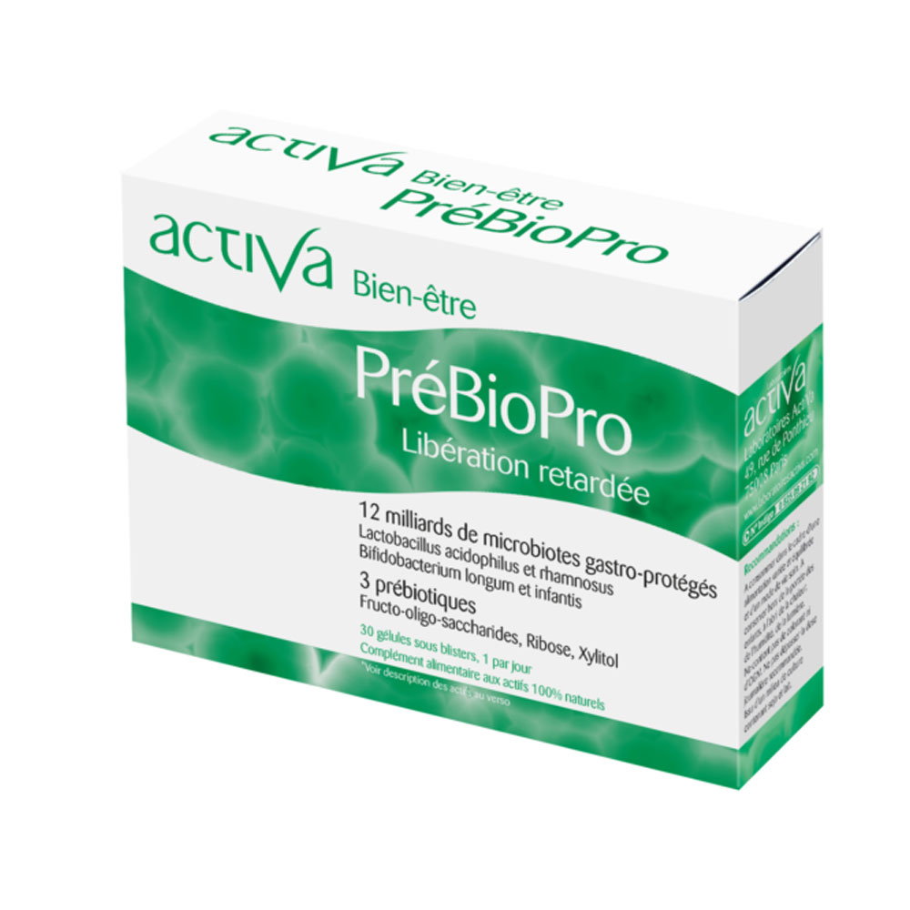 Activa Benessere Prebiopro a rilascio prolungato 30 capsule