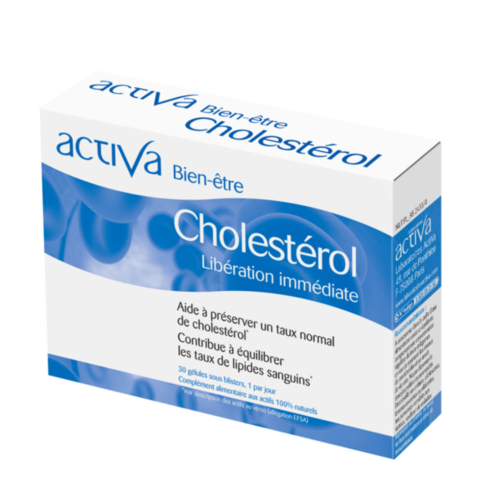 Activa Benessere Colesterolo a rilascio immediato 30 Capsule