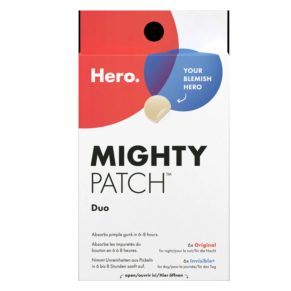 Hero Mighty Patch Pack patch notte e invisibile the original + invisible 6+6