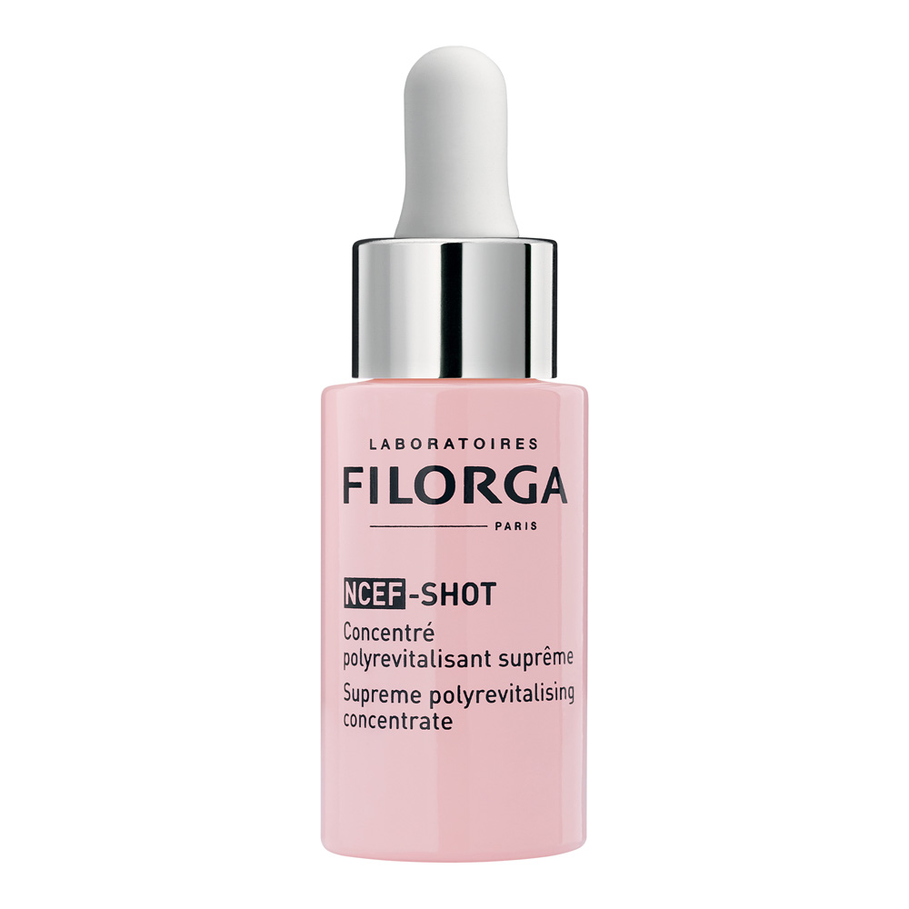 Filorga NCEF-Shot Siero concentrato antirughe, compattezza e luminosità - Trattamento intensivo 10 giorni 15ml