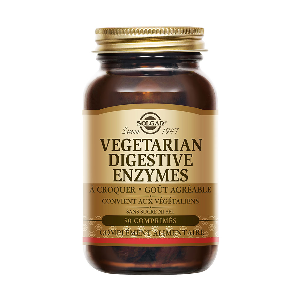 Solgar Enzimi digestivi vegetariani Digestion Transit 50 compresse