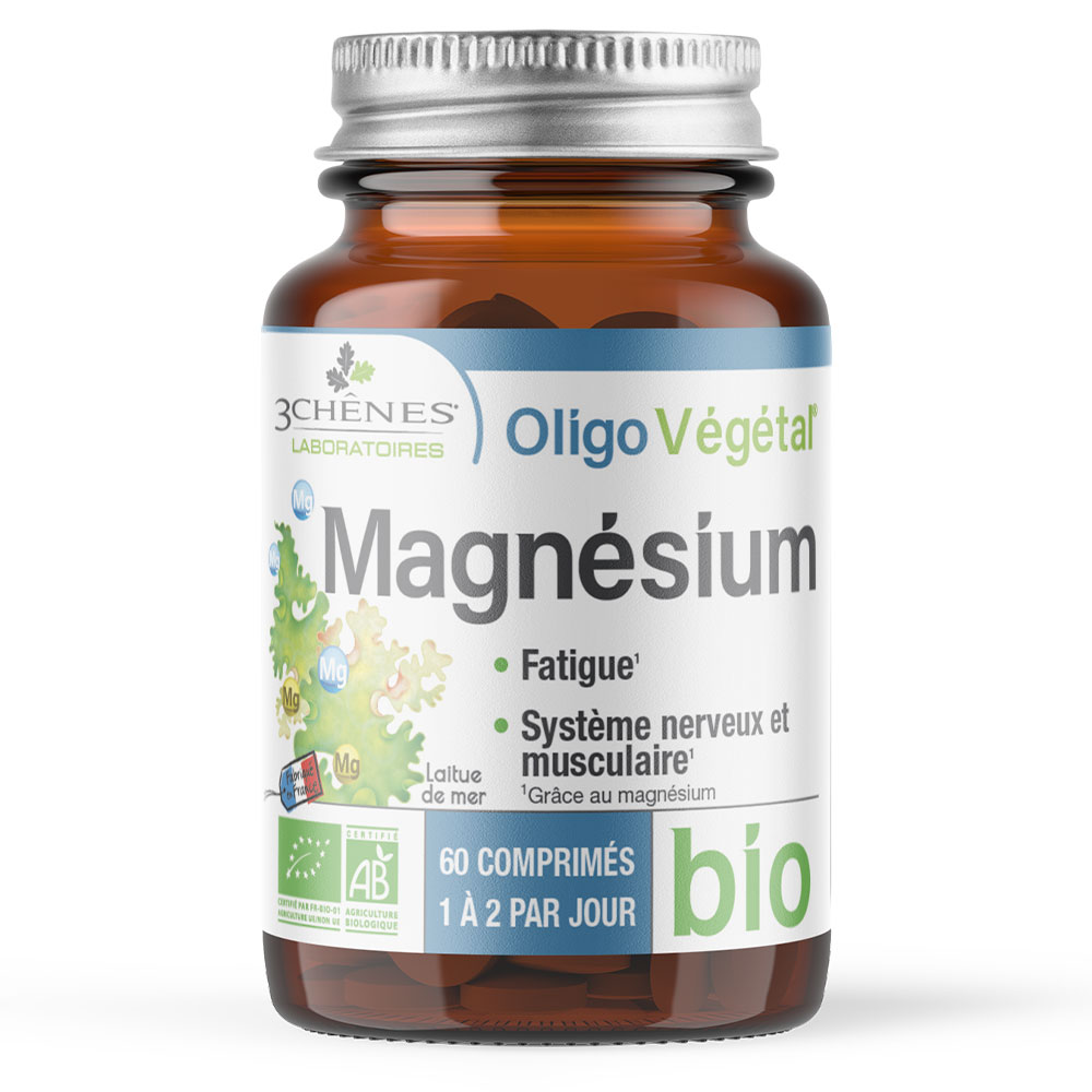 3 Chênes Magnesio Bio 60 compresse