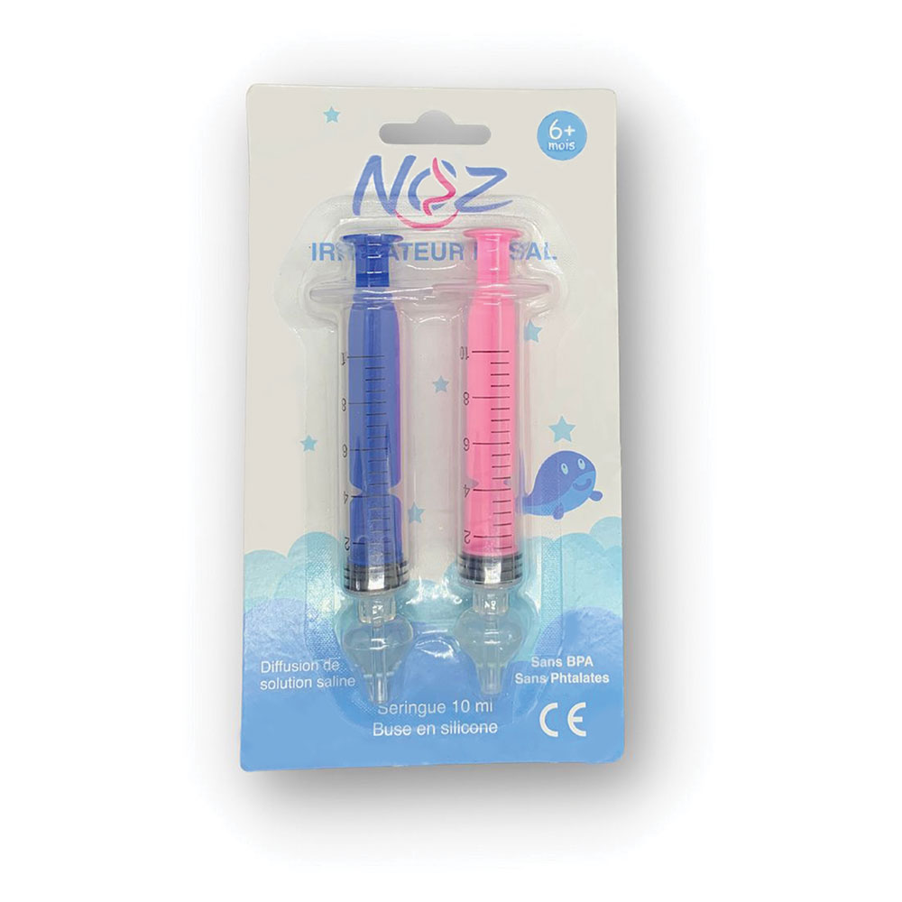 Noz Irrigatore nasale 2 siringhe A partire dai 6 mesi
