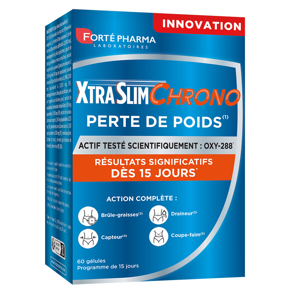 Forté Pharma XtraSlim Chrono Perdita di peso 60 geluli