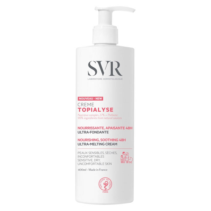 Svr Topialyse Crema nutritiva lenitiva ultra-avvolgente pelle sensibile e secca 400 ml