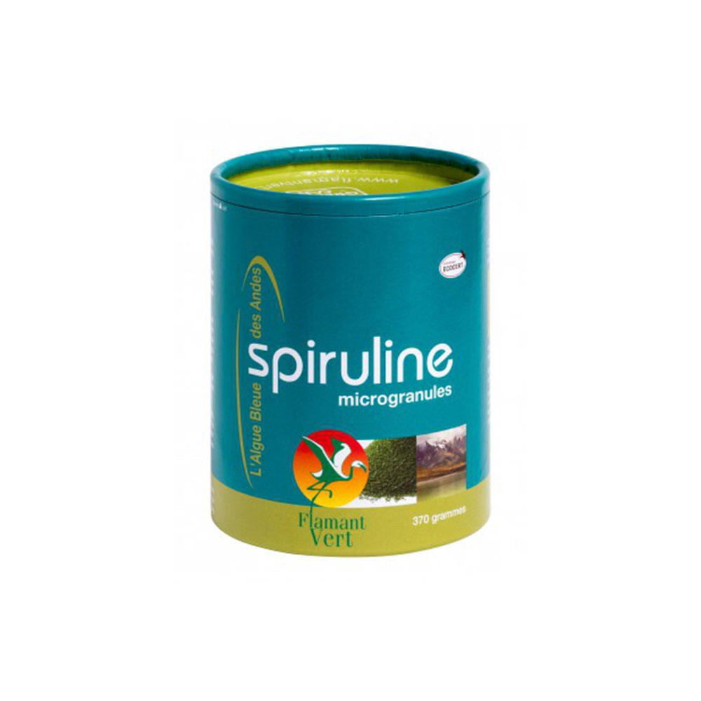 Flamant Vert spirulina microgranuli 370 g