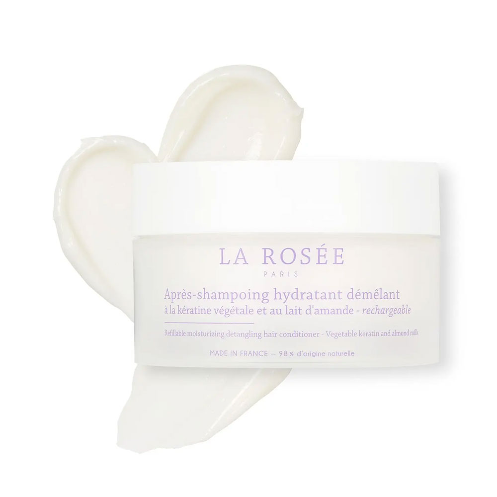 LA ROSÉE Balsamo Idratante Detangente con cheratina vegetale e latte di mandorla 200g