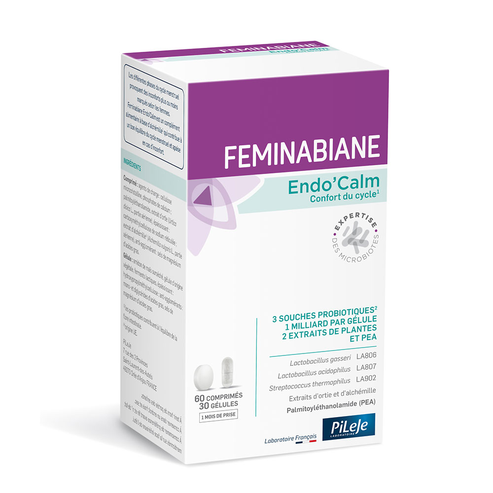 Pileje Feminabiane Endo'calm 60 compresse + 30 capsule