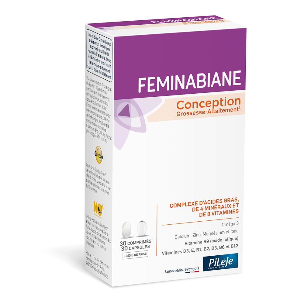 Pileje Feminabiane Gravidanza 30 compresse + 30 capsule