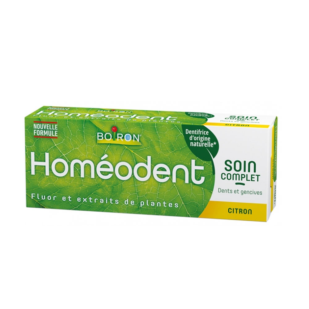 Boiron Homeodent Dentifricio Complete Care per denti e gengive Limone 75ml