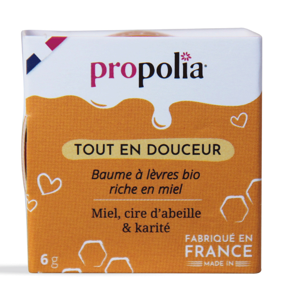 Propolia Balsamo labbra bio al miele extra delicato 6g